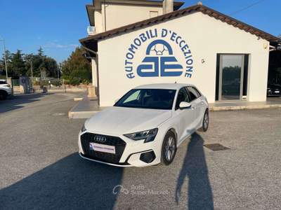 Audi A3 A3Sportback  30 2.0 tdi Advanced s-tronic Bianco usata Bastia Umbra