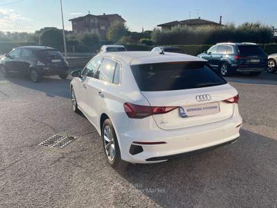 Audi A3 A3Sportback  30 2.0 tdi Advanced s-tronic Bianco usata Bastia Umbra