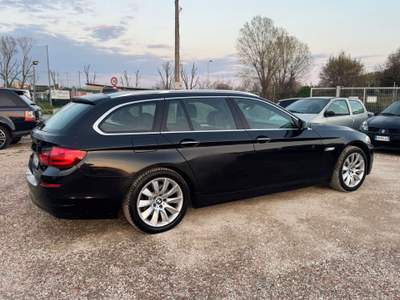BMW Serie 5 525d 525d xDrive Touring Futura Nero usata Rimini