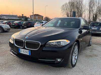 BMW Serie 5 525d 525d xDrive Touring Futura Nero usata Rimini