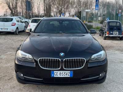 BMW Serie 5 525d 525d xDrive Touring Futura Nero usata Rimini