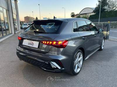 Audi A3 1.5 tfsi mhev S line edition 150cv s-tronic Grigio usata Chieri