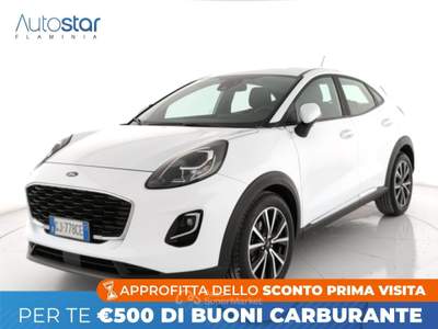 Ford Puma 1.0 ecoboost h Titanium s&s 125cv Bianco usata Roma