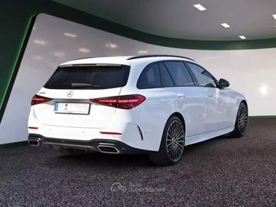 Mercedes-Benz Classe C Mercedes-Benz C 220d AMG Touring (Night Edition) Bianco usata San Marino