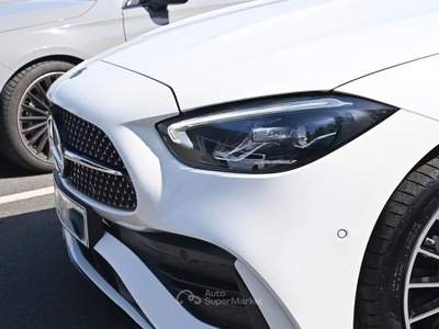 Mercedes-Benz Classe C Mercedes-Benz C 220d AMG Touring (Night Edition) Bianco usata San Marino