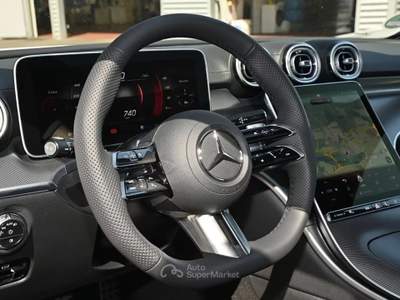 Mercedes-Benz Classe C Mercedes-Benz C 220d AMG Touring (Night Edition) Bianco usata San Marino