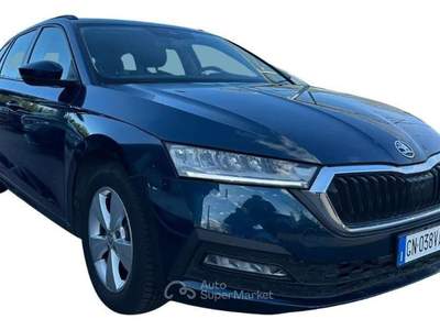 Skoda Octavia 2.0 TDI EVO SCR Wagon Executive DSG Blu/Azzurro usata Rivignano Teor
