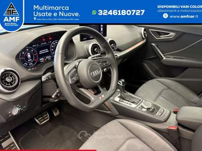 Audi Q2 S tronic line MATRIX 19 PANO CAMERA NA Blu/Azzurro usata Roma