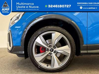 Audi Q2 S tronic line MATRIX 19 PANO CAMERA NA Blu/Azzurro usata Roma
