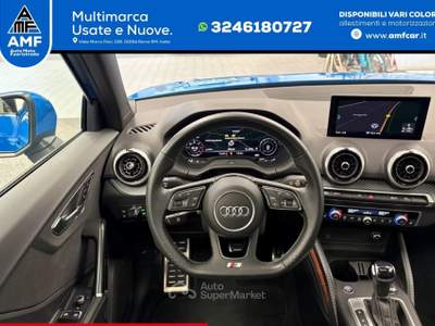 Audi Q2 S tronic line MATRIX 19 PANO CAMERA NA Blu/Azzurro usata Roma