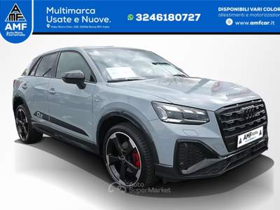 Audi Q2 S line edition one Matrix Nav 19" Grigio usata Roma