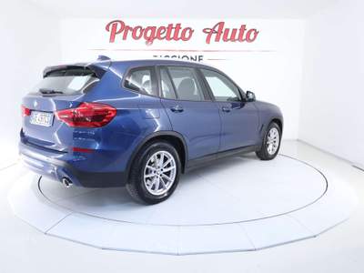 BMW X3 X3 X3 xdrive20d mhev 48V Business Advantage auto UNIPROP LED CARPLAY NAVI Blu/Azzurro usata Riccione