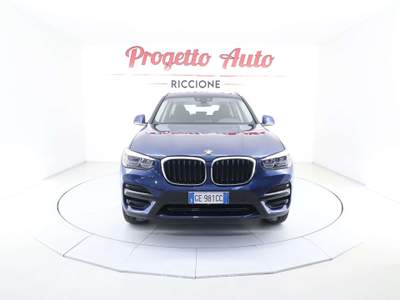 BMW X3 X3 X3  xdrive 20d  Business Advantage auto CARPLAY LED NAVI TAGLIANDI Blu/Azzurro usata Riccione