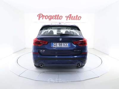 BMW X3 X3 X3  xdrive 20d mhev Bus Advantage auto CARPLAY LED NAVI TAGLIANDI BMW Blu/Azzurro usata Riccione