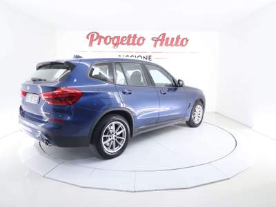 BMW X3 X3 X3  xdrive 20d mhev Bus Advantage auto CARPLAY LED NAVI TAGLIANDI BMW Blu/Azzurro usata Riccione