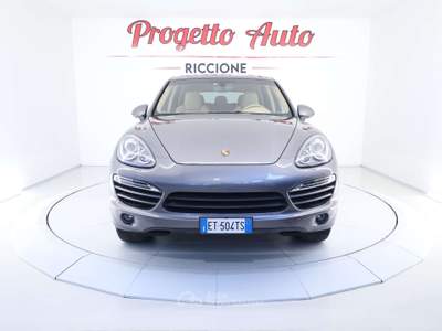 Porsche Cayenne Cayenne 3.0 V6 tdi 245cv tiptronic UNIPR TAGLIANDI PORSCHE PELLE BEIGE NAVI TEL CRUISE Grigio usata Riccione