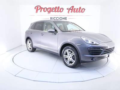 Porsche Cayenne Cayenne 3.0 V6 tdi 245cv tiptronic UNIPR TAGLIANDI PORSCHE PELLE BEIGE NAVI TEL CRUISE Grigio usata Riccione