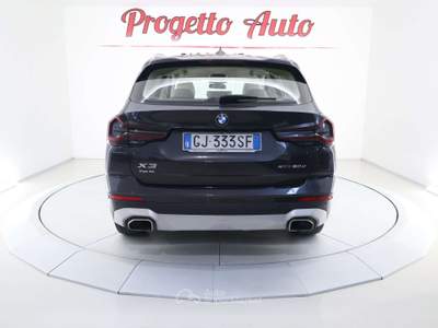 BMW X3 X3 X3 xdrive20d auto CARPLAY NAVI PELLE BEIGE CAMERA SED RISC Grigio usata Riccione
