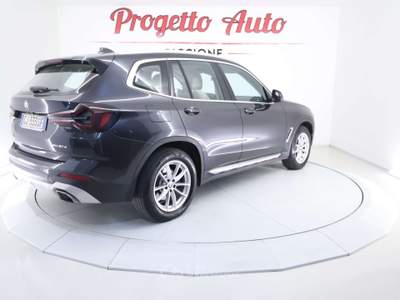 BMW X3 X3 X3 xdrive 20d auto CARPLAY NAVI PELLE BEIGE CAMERA SED RISC Grigio usata Riccione