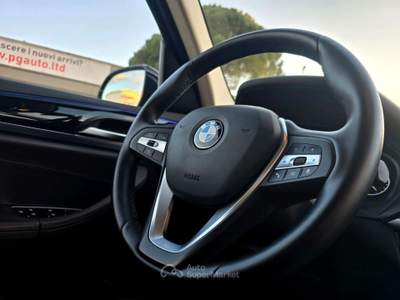 BMW X3 X3 X3 G01 2017 xdrive20d mhev 48V Luxury auto Nero usata Monte San Vito