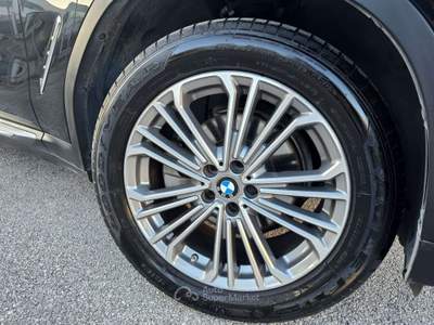 BMW X3 X3 X3 G01 2017 xdrive20d mhev 48V Luxury auto Nero usata Monte San Vito