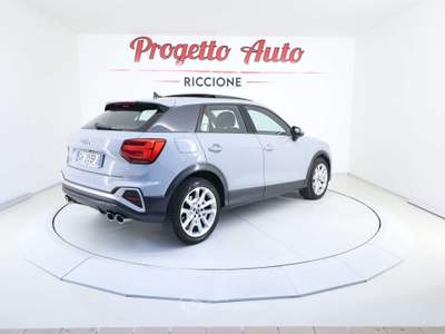 Audi SQ2 Q2 2.0tfsi quattro s-tronic ITALIANA SERVICE TETTO Grigio usata Riccione