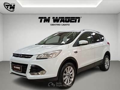 Ford Kuga - kuga 2.0 tdci 150 cv s&s 4wd powershift tita Bianco usata Firenze