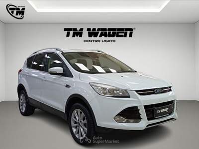 Ford Kuga - kuga 2.0 tdci 150 cv s&s 4wd powershift tita Bianco usata Firenze