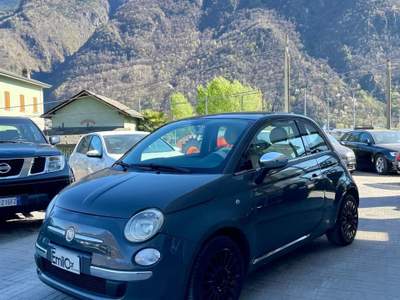 Fiat 500 TETTO PANORAMICO, ideale per NEOPATENTATI Grigio usata Ardenno