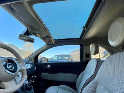 Fiat 500 TETTO PANORAMICO, ideale per NEOPATENTATI Grigio usata Ardenno