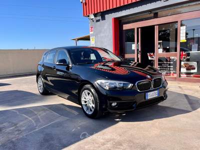 BMW Serie 1 114d BMW 114d 5 Porte Business  – Neopatentati Nero usata Latina