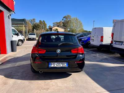 BMW Serie 1 114d BMW 114d 5 Porte Business  – Neopatentati Nero usata Latina