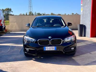 BMW Serie 1 114d BMW 114d 5 Porte Business  – Neopatentati Nero usata Latina