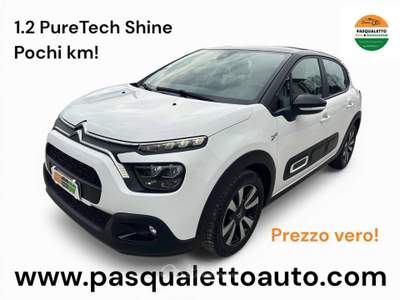Citroen C3 1.2 PureTech 83 S&S Shine Bianco usata VENEZIA