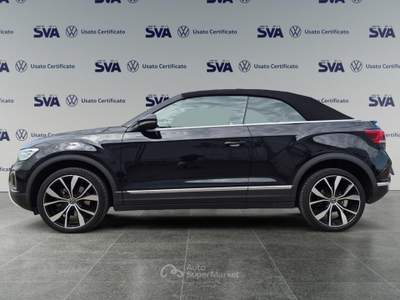 Volkswagen T-Roc Cabriolet 1.5 TSI 150CV DSG Style  Nero usata Ravenna