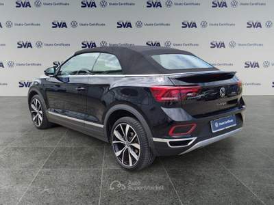 Volkswagen T-Roc Cabriolet 1.5 TSI 150CV DSG Style  Nero usata Ravenna
