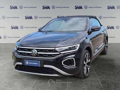 Volkswagen T-Roc Cabriolet 1.5 TSI 150CV DSG Style  Nero usata Ravenna
