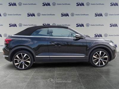 Volkswagen T-Roc Cabriolet 1.5 TSI 150CV DSG Style  Nero usata Ravenna
