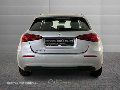 Mercedes-Benz Classe A 180 D Advanced 8G-DCT Argento usata Brescia