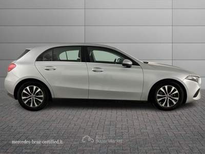Mercedes-Benz Classe A 180 D Advanced 8G-DCT Argento usata Brescia