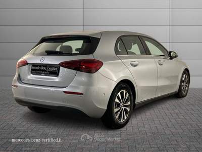 Mercedes-Benz Classe A 180 D Advanced 8G-DCT Argento usata Brescia