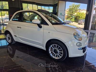 Fiat 500 Fiat 500 1.2 benzina Cabrio Bianco usata Palazzo di Assisi