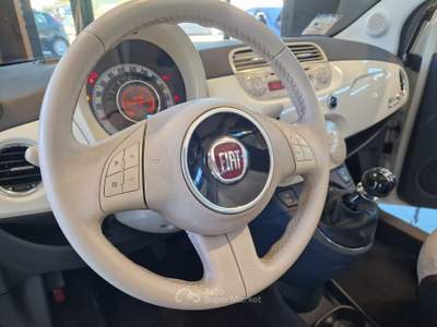 Fiat 500 Fiat 500 1.2 benzina Cabrio Bianco usata Palazzo di Assisi
