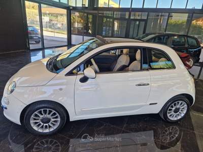 Fiat 500 Fiat 500 1.2 benzina Cabrio Bianco usata Palazzo di Assisi