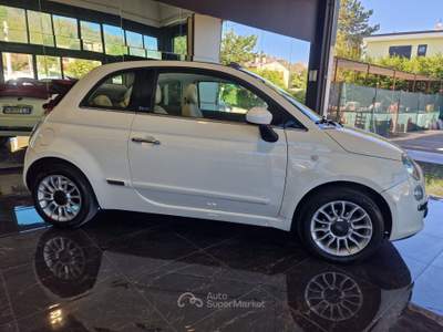 Fiat 500 Fiat 500 1.2 benzina Cabrio Bianco usata Palazzo di Assisi