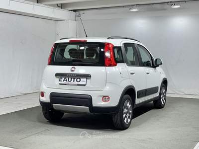 Fiat Panda 0.9 t.air turbo 4x4 85cv Bianco usata Montagna in Valtellina