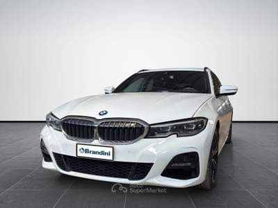 BMW Serie 3 320d 320d touring mhev 48v msport auto Bianco usata Firenze
