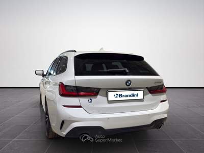 BMW Serie 3 320d 320d touring mhev 48v msport auto Bianco usata Firenze