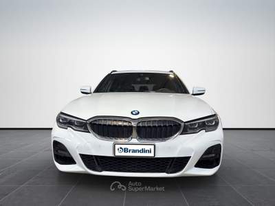 BMW Serie 3 320d 320d touring mhev 48v msport auto Bianco usata Firenze
