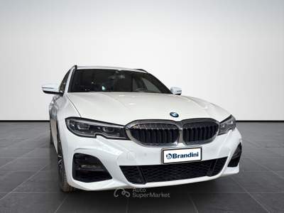 BMW Serie 3 320d 320d touring mhev 48v msport auto Bianco usata Firenze